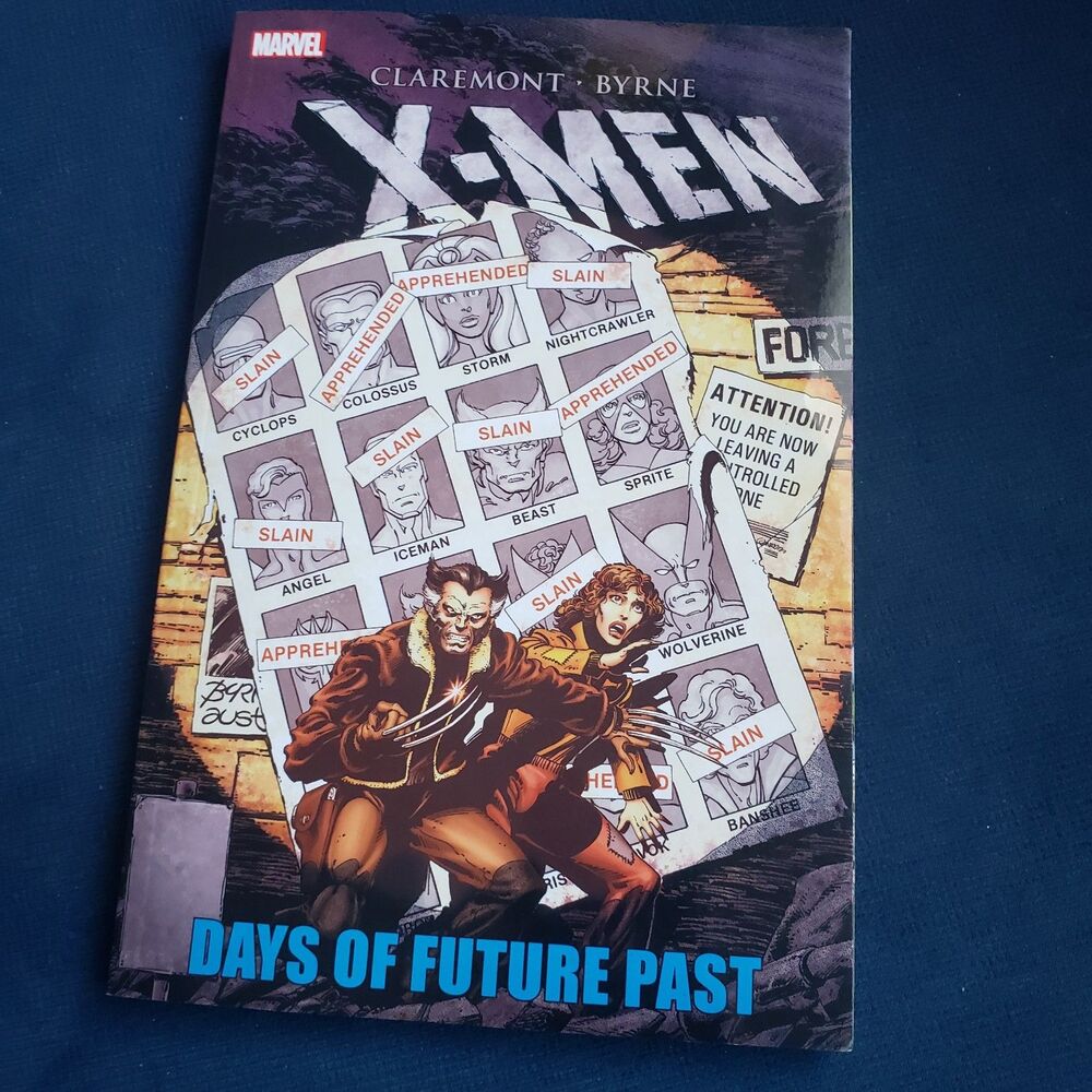 Marvel X-Men Days of Future Past Graphic Novel by Claremont/Byrne
